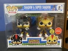 Funko Pop! Vinyl: Sonic the Hedgehog - Shadow & Super Shadow (Glow) 2-Pack -...