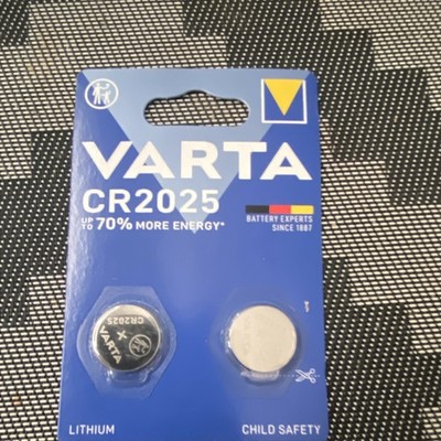 VARTA Lithium Knopfzelle Batterie CR2025 Coin Cell/Button (Child Safety)
