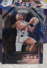 2025 Panini Prizm WNBA - Fearless Kiki Iriafen #8 (RC)