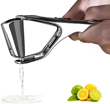 Heavy Duty Lemon Squeezer Stainless Steel - Max Extraction Manual Juicer - Easy