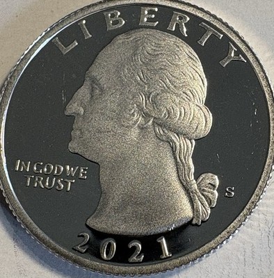 2021 S Washington Crossing the Delaware Quarter .999 Silver Proof