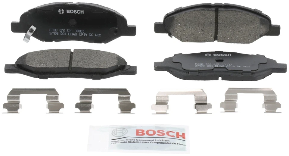 Bosch Disc Brake Pad Set Front BC1345 For 2009-2011 Nissan Versa - Image 2 of 4