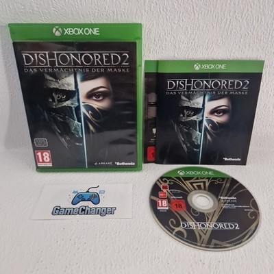 Dishonored 2 Das Vermächtnis Der Maske - Xbox One - PAL Deutsch - OVP Anleitung