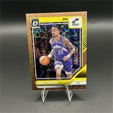 Panini Donruss Optic John Collins #72 Bronze Velocity Prizm /125 Utah Jazz