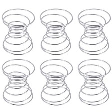 6 Pieces Air Plant Stand Airplant Container Tillandsia Holder Stainless8075