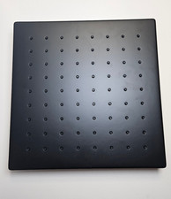 Delta 52159-BL Universal Showering 12'' Rain Shower Head, Matte Black