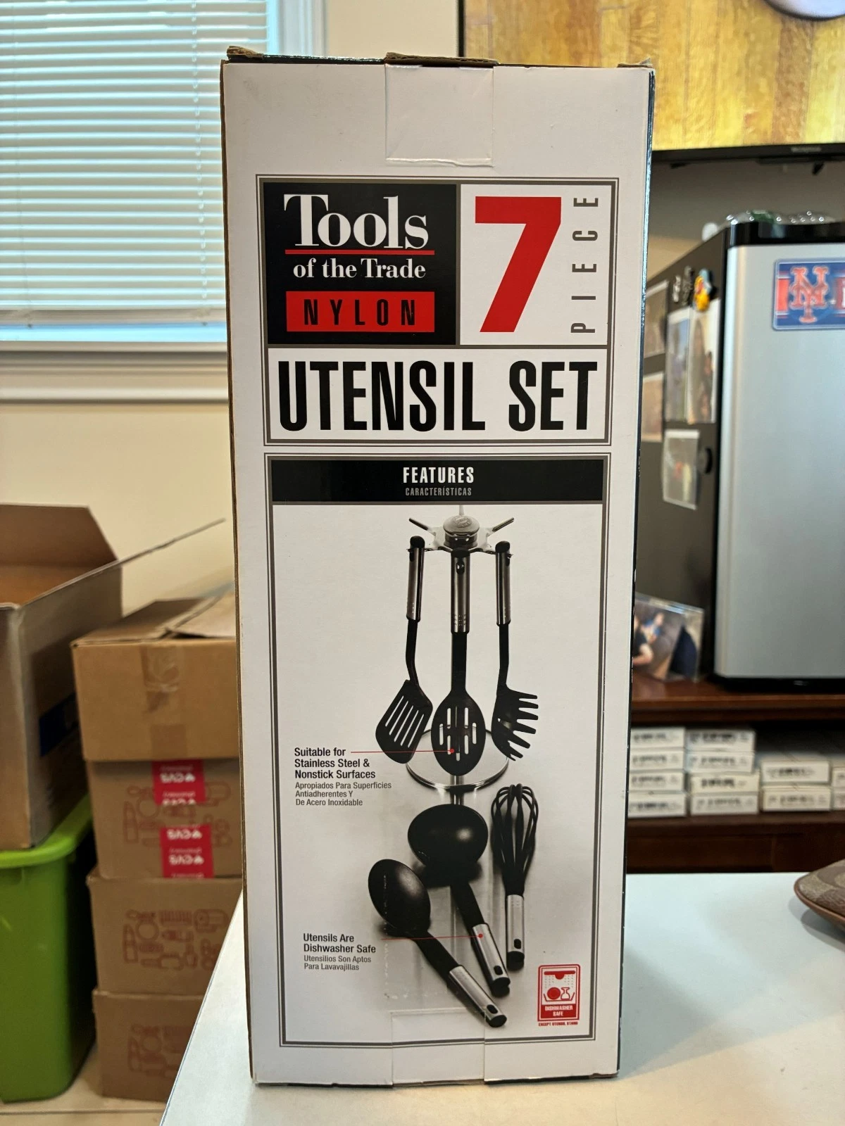 Tools of the Trade 7-Pc Stainless Steel & Nylon Utensil Set