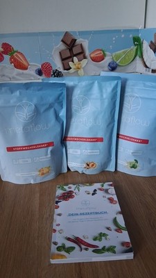 Metaflow Diät Stoffwechsel Shake 3*450 NEU/OVP + Rezeptbuch + MHD 04/2027