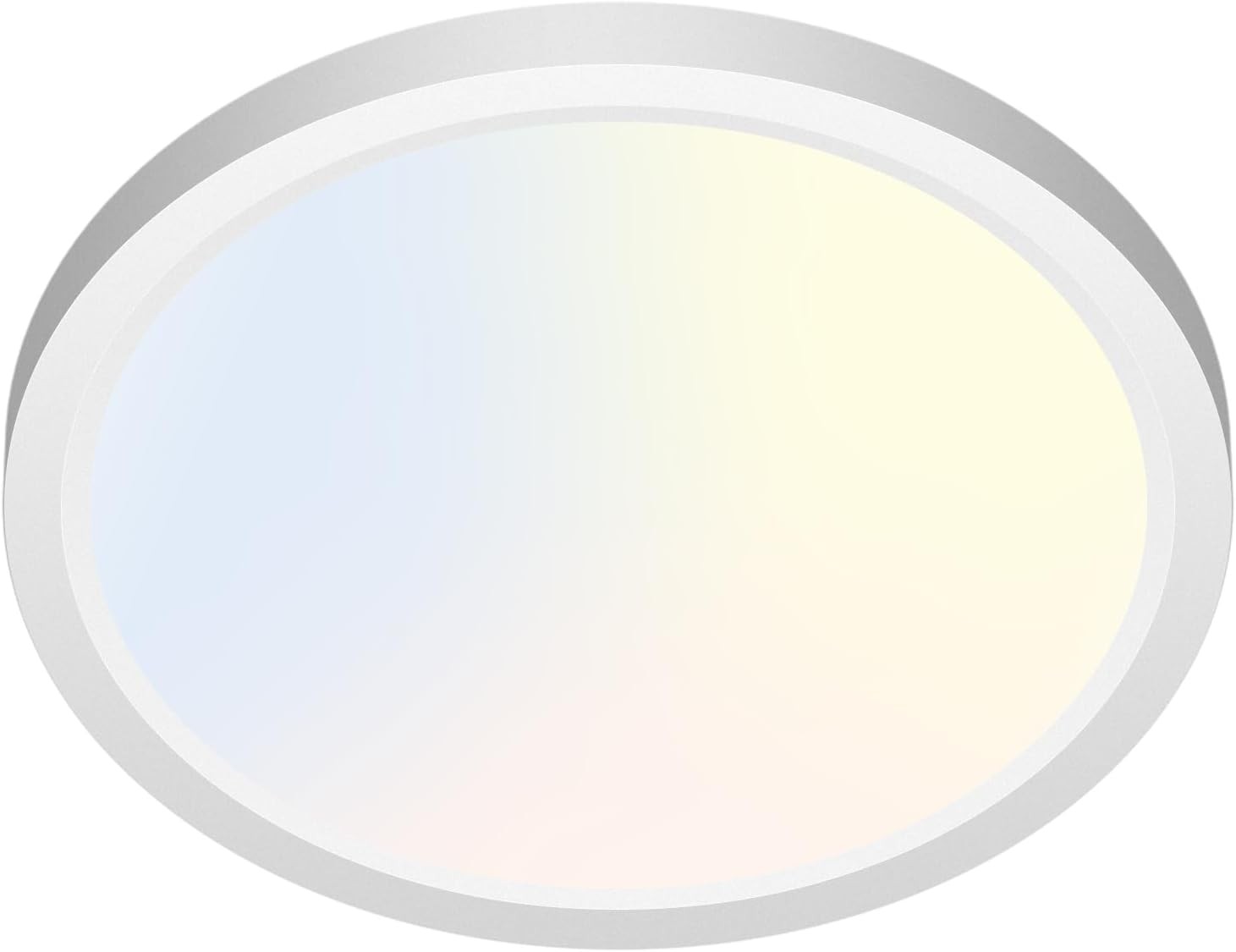 zemty 12W LED Ceiling Light, 3000K/4000K/6500K Bathroom Lights IP44 Waterproof,