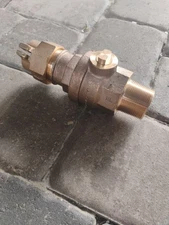 McDonald Brass Valve 1-1/2" ips X 1-1/2" Corporation VALVE FREE SHIP 