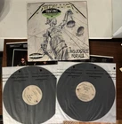 Metallica And Justice For All 2x Vinyl LP US 1988 Elektra Promo Copy MasterDisk
