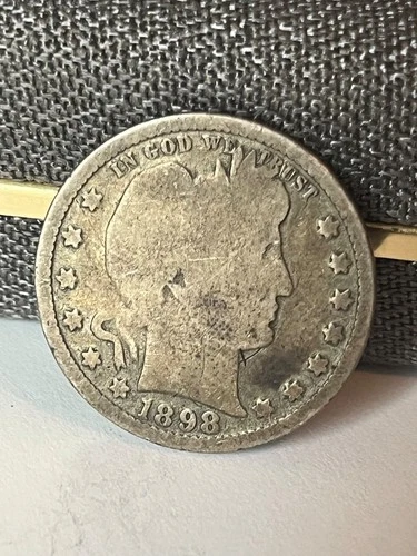 1899 P Barber Quarter Dollar, G