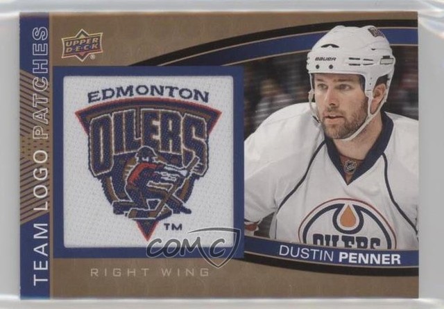 2013-14 Upper Deck Edmonton Oilers Team Logo Patch Dustin Penner #TL-31 Patch