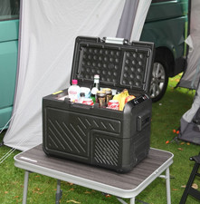 Compressor Cooler 12V 24V Portable Fridge Freezer Compact 40L Camping Cool Box