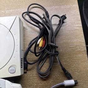 Sega Dreamcast Console Bundle - Tested and Working - Cords and OEM Controller