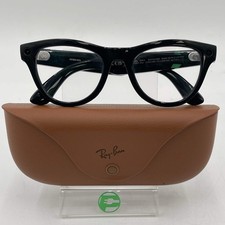 Broken Ray-Ban Meta Skyler Gen 1 Shiny Black RW4010 601/SB Smart Glasses Read
