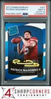 2017 PANINI DONRUSS #327 PATRICK MAHOMES II RC RATED ROOKIE PSA 9 DNA AUTO 10