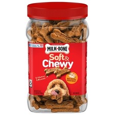 Soft and Chewy Chicken Recipe Dog Treats with Real Chicken Breast, 25oz
