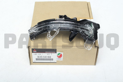 8351A168 Genuine Mitsubishi LAMP ASSY,SIDE T/SIG,FR RH | eBay