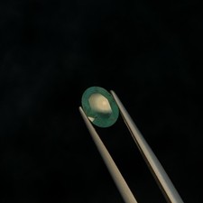 1.45 Carat Oval Natural Zambian Emerald   Unh...