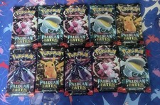 Pokemon TCG Paldean Fates Booster Pack - Lot Of 10