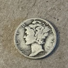 1936 P Mercury Silver Dime XF 90% Silver 10c