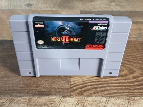 Mortal Kombat II 2 (Super Nintendo, 1992) SNES Game Only - Tested