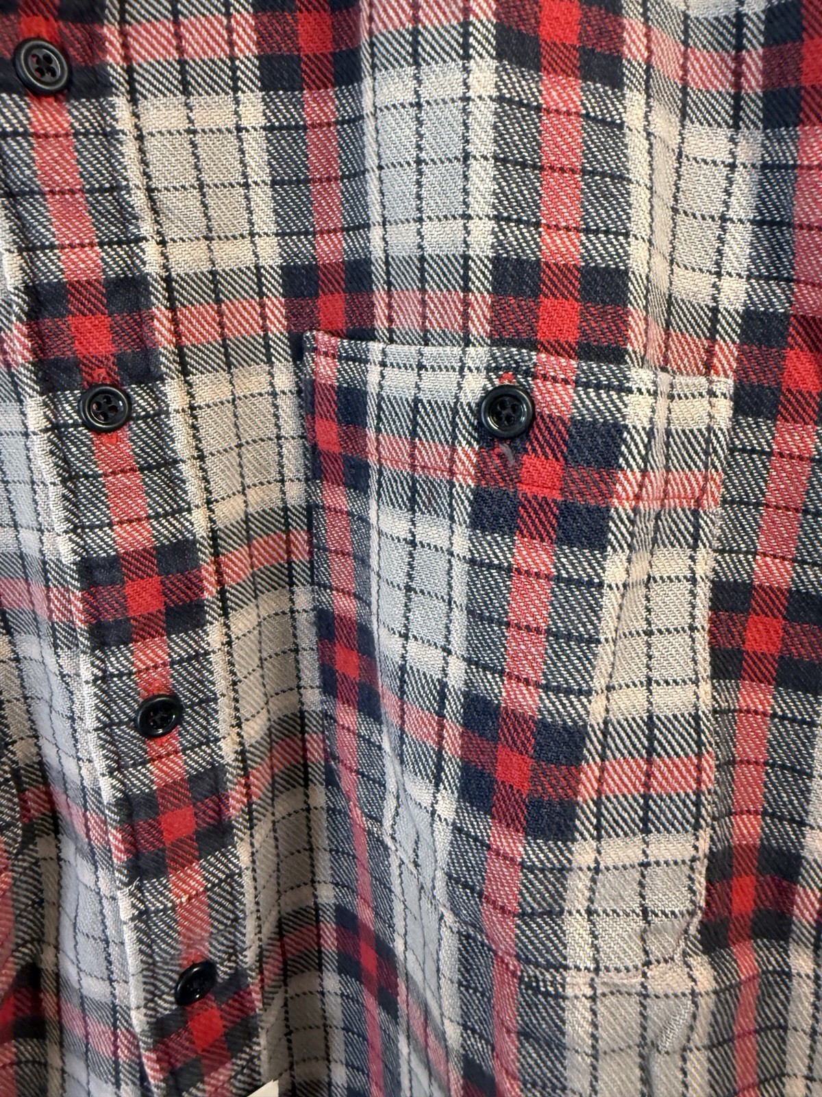 Vintage Ralph Lauren Double RL RRL Heavyweight Plaid Flannel Shirt RARE NWT L image 10