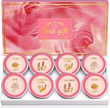 Shower Steamers Aromatherapy, 8 Pcs Shower Bombs Stocking Stuffers White Elephan