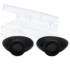 Super Sunnies Slim Flex UV Eye Protection, Tanning Bed Goggles Eyeshields Black