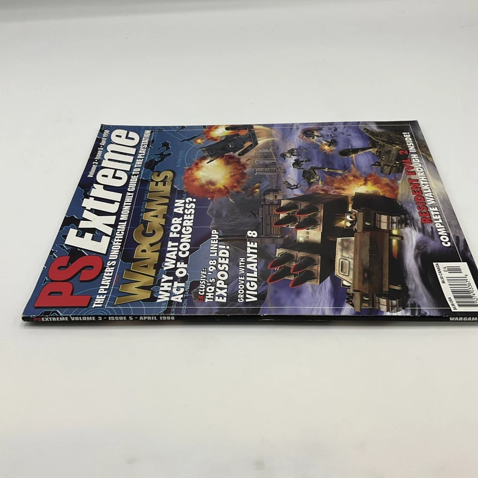 PS Extreme Magazine April  1998 Volume 3 Issue 5 Wargames Vigilante 8 - Image 4 of 4