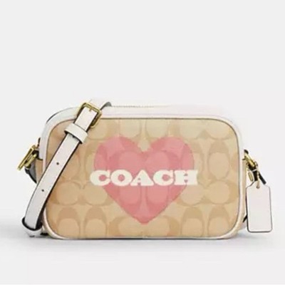 Coach CO939 Mini Jamie Camera Bag In Signature Canvas IN Light Khaki Cha 