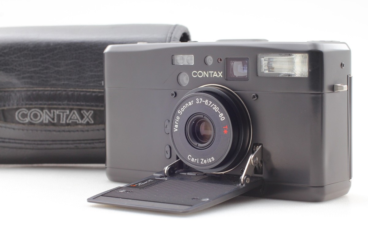Near MINT] Contax TVS III Point & Shoot 35mm Film Camera Black