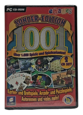   Sonder-Edition 1001 - über 1000 Spiele und Spielvariant (PC) (DE) NEU SEALED 