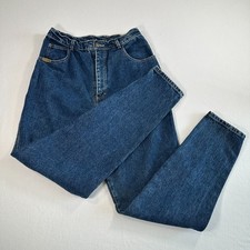 Vintage PS Gitano Jeans Women's 14 Long Blue Denim High Waist Mom 90s 80s