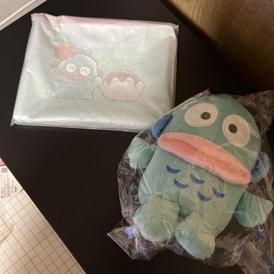 Sanrio KOUPEN CHAN Hangyodon Pouch(11.5x15cm/4.52x5.9'')/Plush set KOUPEN CHAN