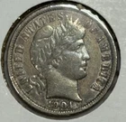 1901 10c Barber Dime ** T2058
