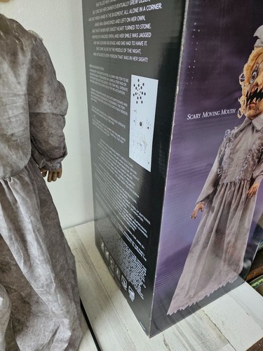 Geist verlassen Annie 36" Halloween Animatronic Requisite Puppe Animierter Sound - Bild 9 von 9