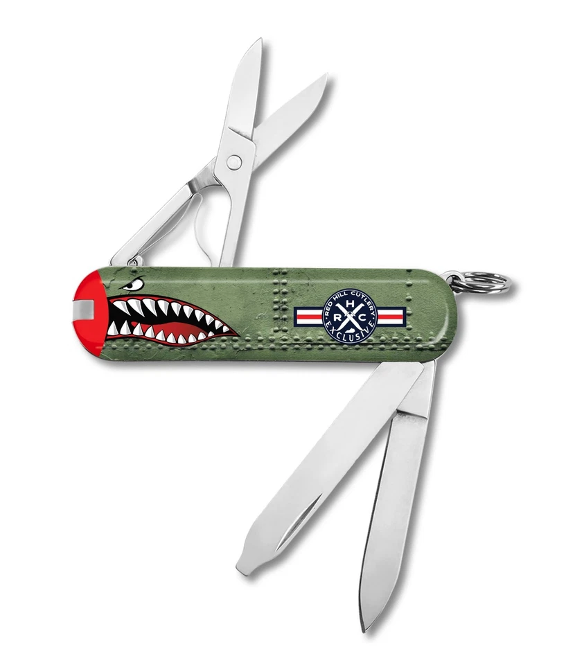 Victorinox Swiss Army OD VERDE TIBURONES BOCA CLÁSICO SD Cuchillo Cuchillos Multi Herramienta Foto 2 de 2