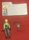 Psyche Out V1 Vintage GI Joe 3.75" Action Figure 100% Complete 1987 Hasbro ARAH