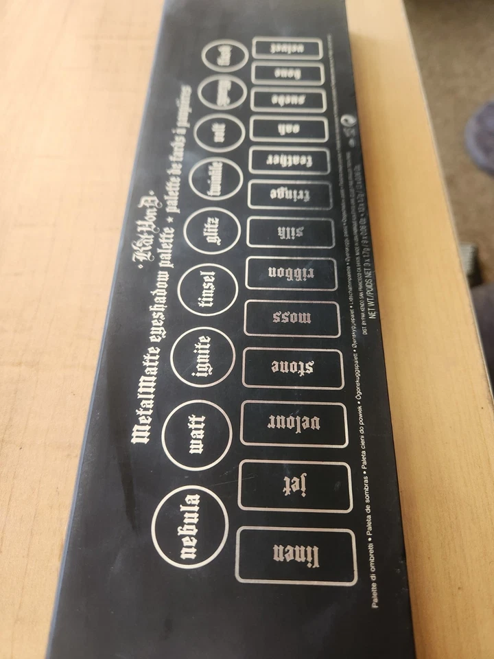 Kat Von D Metal Matte Metal Matte Eyeshadow Palette Authentic - Image 2 of 4