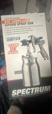 Siphon Spray Gun 32 Oz Cup With Air Compressor And 60 Foot Hose