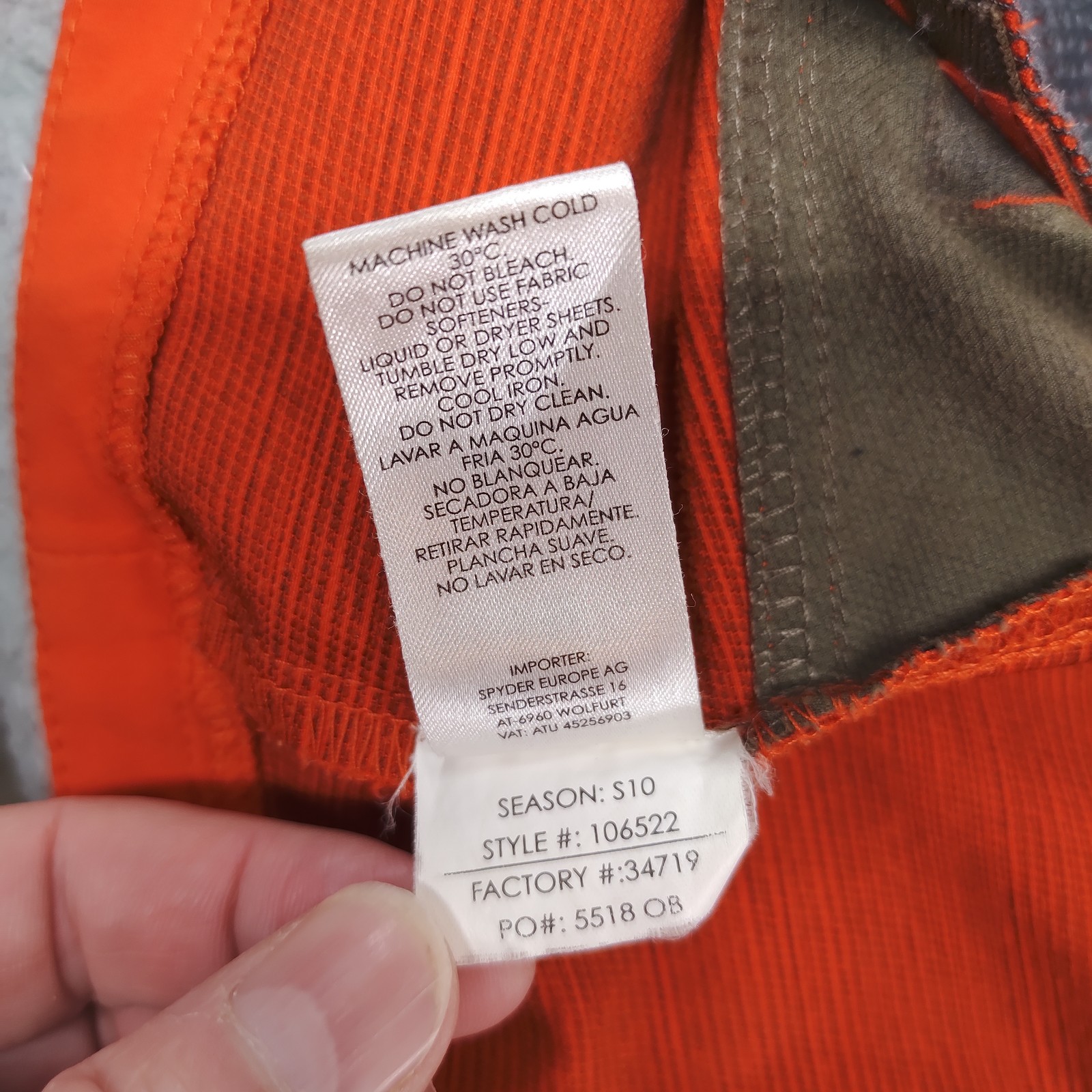 Cloudveil Jacket Mens Medium Orange Softshell Ful… - image 10