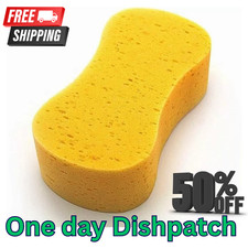 Jumbo Sponge Large Size Car Wash Washing Valeting Cleaner Sponge UK