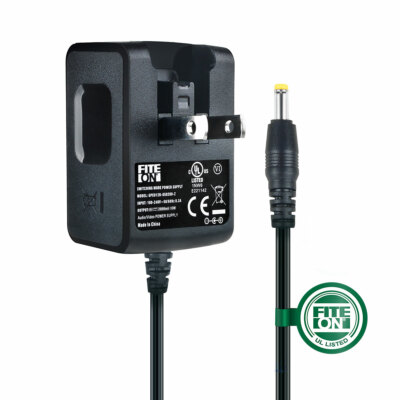 UL 5ft AC Adapter Charger for JVC Everio Camcorder AC-V11U Power Supply Mains