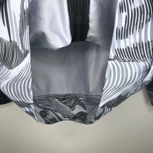Adidas Track Jacket Youth Size L 14/16 Full Zip Abstract Camo 3 Stripe Sports - Picture 9 of 11
