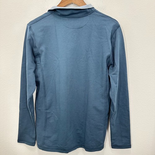 J. Crew Crewcuts Boys' performance half-zip Dark Teal Blue UPF Activewear XXL 16 - Picture 2 of 10