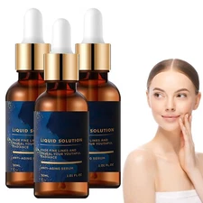 3Pcs Face Serum Vitamin C&E Serum Boost Skin Collagen Anti Wrinkles Facial Serum