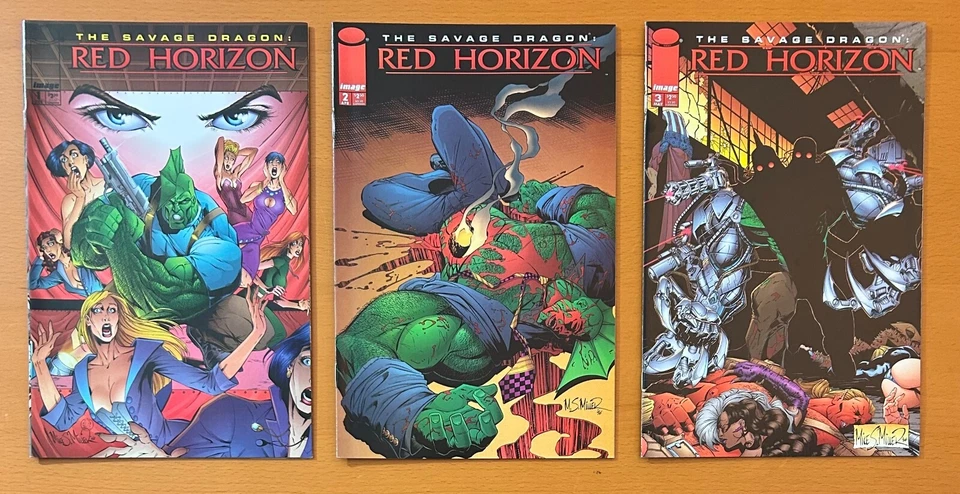 Savage Dragon HUGE JOB LOT 4 x mini series + one shot (image 1992) 12 x comics - Image 2 of 4