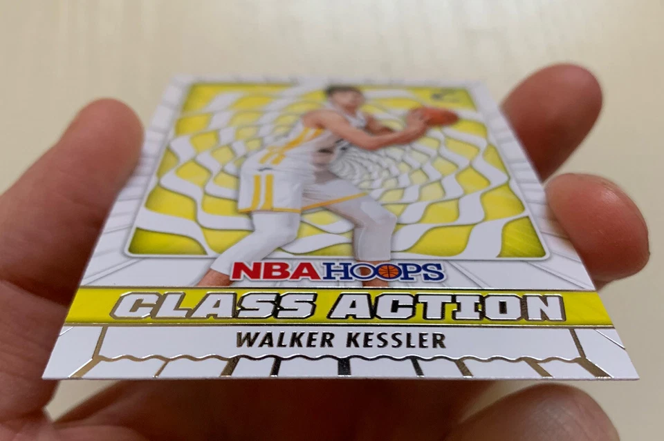 2022-23 Panini NBA Hoops Walker Kessler Class Action Insert Rookie Jazz #19 RC - Image 3 of 4